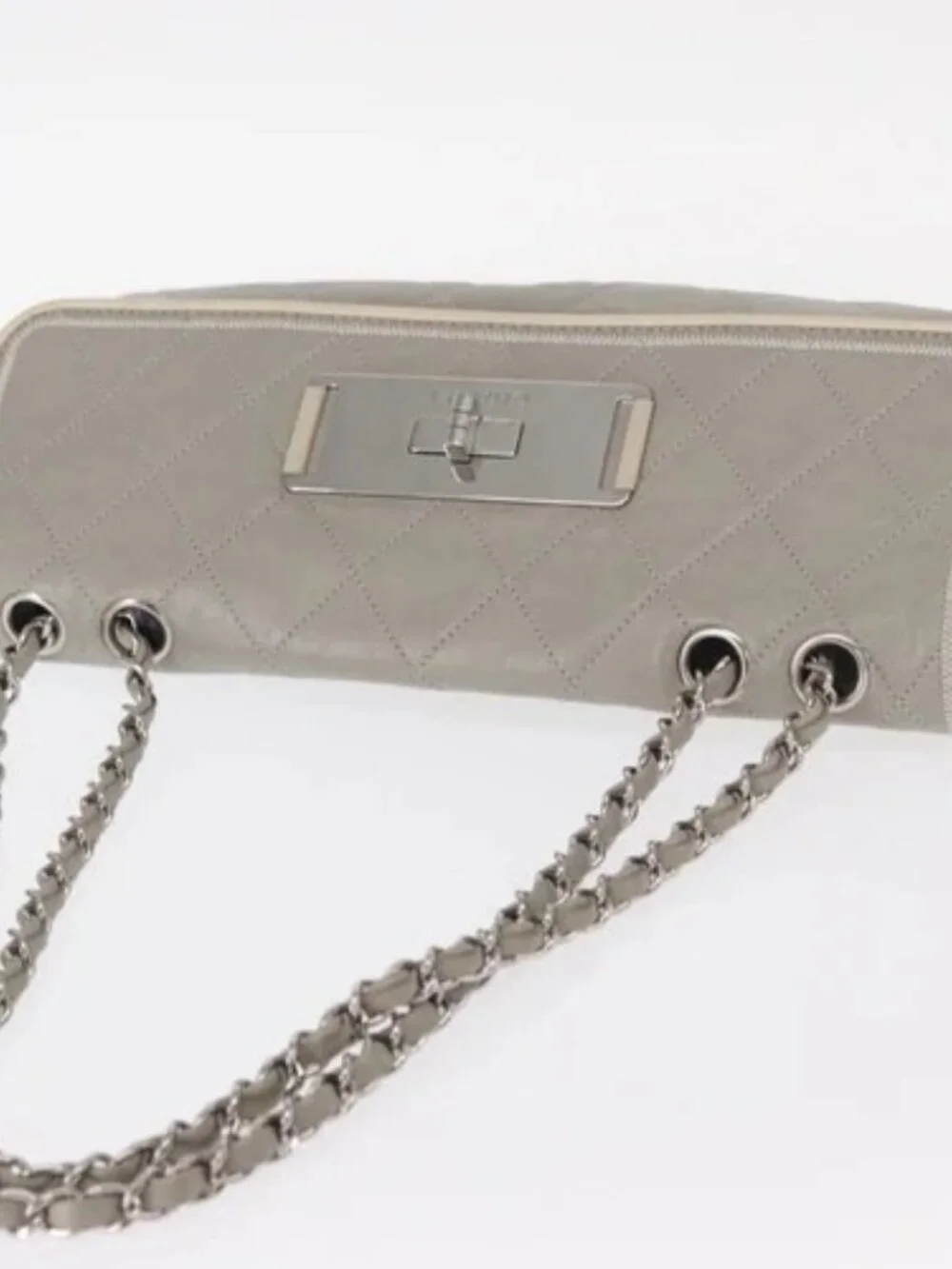 CHANEL brand	chanel color	gray